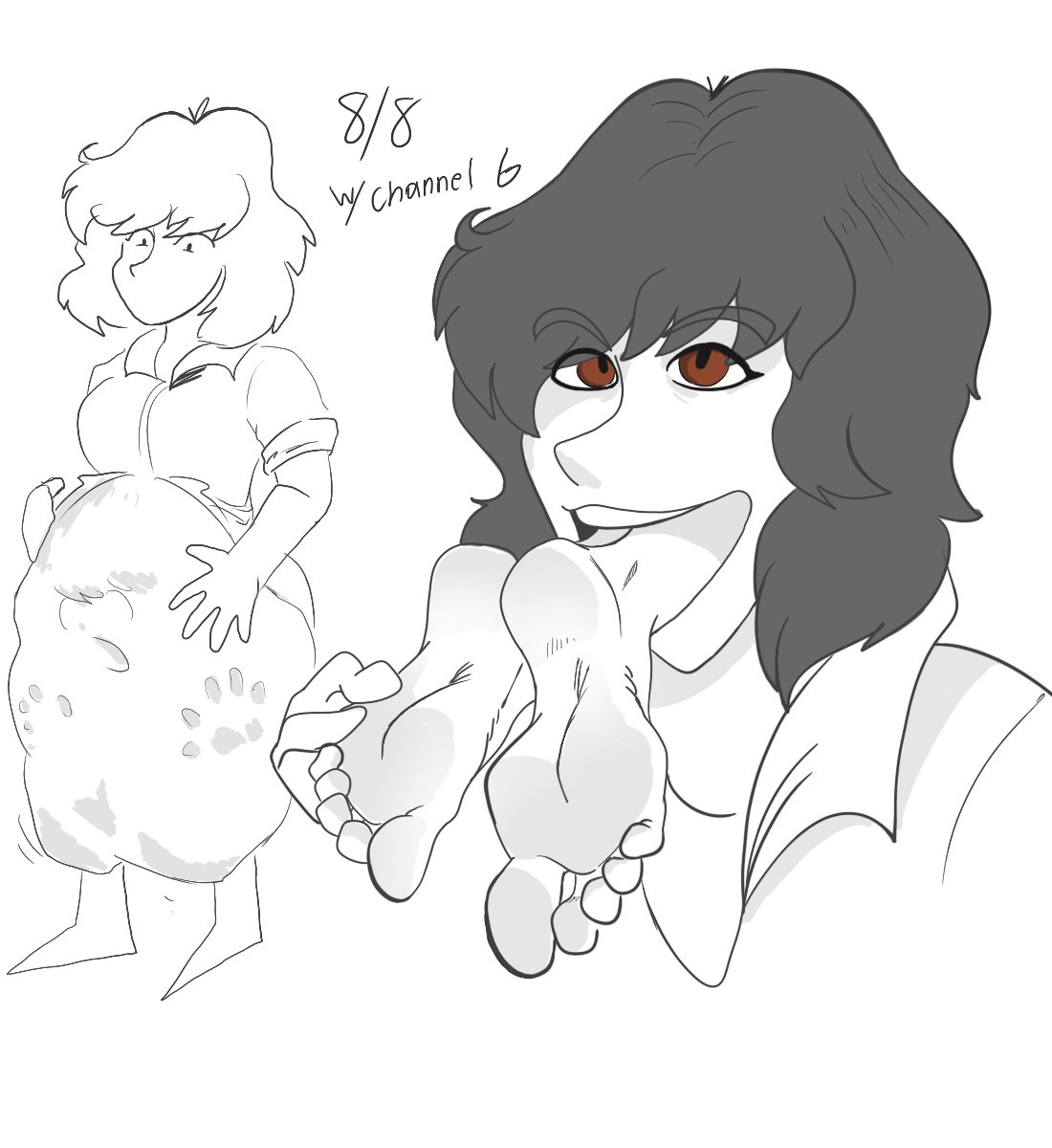 8/8 aka vore day 

....with a special report from April O' Niel on how to eat pedestrians
