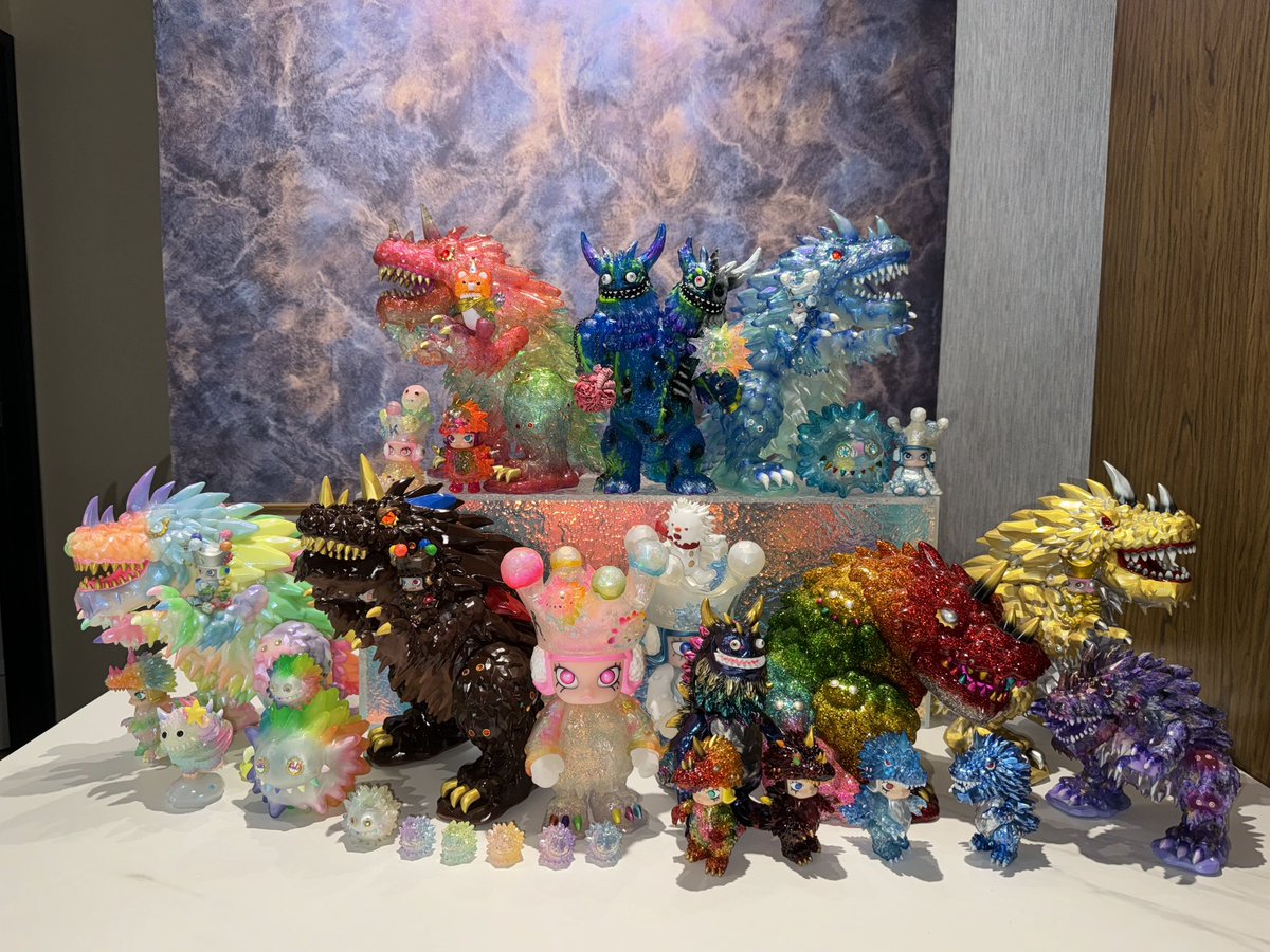 Songorr2's tweet photo. 🌈⚡️🐲My INSTINCTOY Collection 🐲⚡️🌈
#MyINSTINCTOYCLUBCollection #大久保博人 #ソフビ #INSTINCTOY #本田篤志 #popmart #molly #t9g_limited #インスティンクトイ #icevincent #rangeasdouble #rangeas #xt9g #INSTINCTOYCLUB #designtoys #songorrstyle @INSTINCTOY @xT9Gx https://t.co/ksQ6CVdGMH