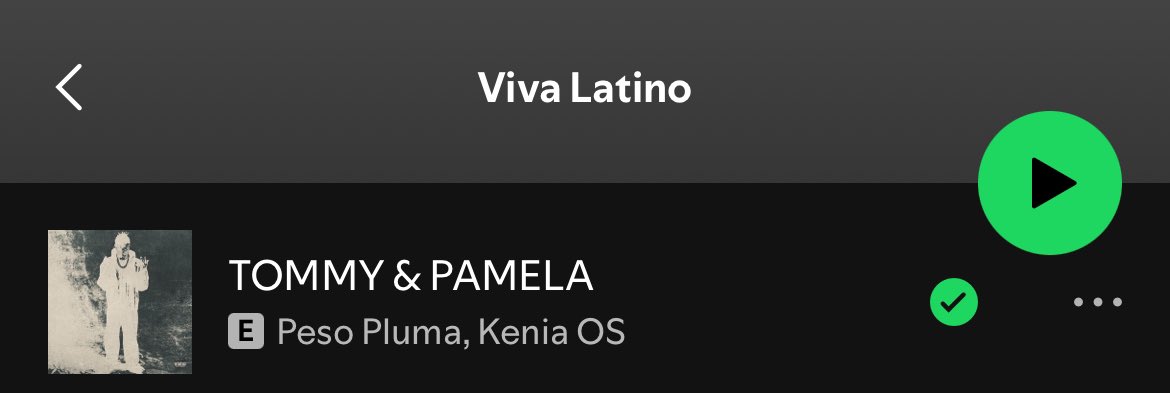 ecuakeninis's tweet photo. "Tommy &amp; Pamela" se mantiene dentro de la playlist latina más grande de Spotify Viva Latino (15,19M) en la posición #33. https://t.co/uCvPc3yZvB