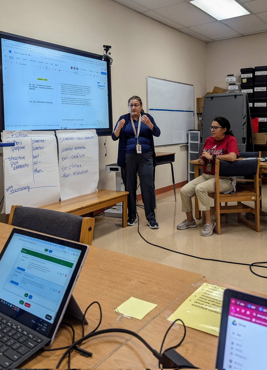 Alvarez_SEISD's tweet image. Teacher-led Best Practice PLCs at GEMS! The RLA team aligned fiction &amp;amp; informational strategies while exploring cross-curricular connections. The SS team focused on boosting collaboration &amp;amp; discourse in daily lessons. #Here2Serve #GEMSpride #CommitmentValorYCorazon