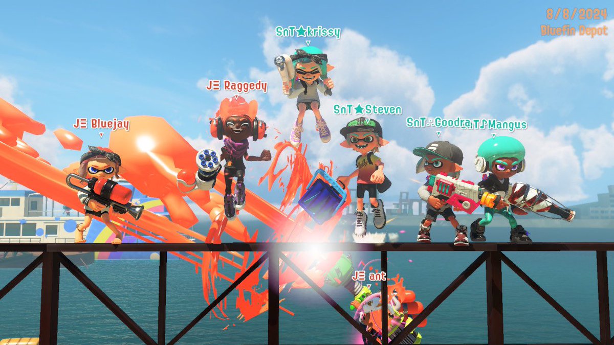 SurfnTurf_SPL's tweet photo. our LUTI run has finally come to an end (thank god, we are TIRED) by finishing 1-5 to Secret Elixir

thank you to Jetlag for being our cheerleaders every week, and to the tons of people who have supported us this far💙

was a fun run, ggs to all!🫡 https://t.co/8ADoR2F7yq