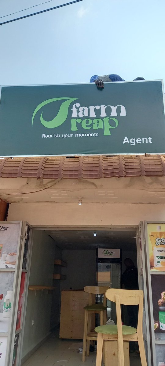 The beginning of a new journey! Another store opening in Najjera where you will be able to buy our yummy healthy farm reap products