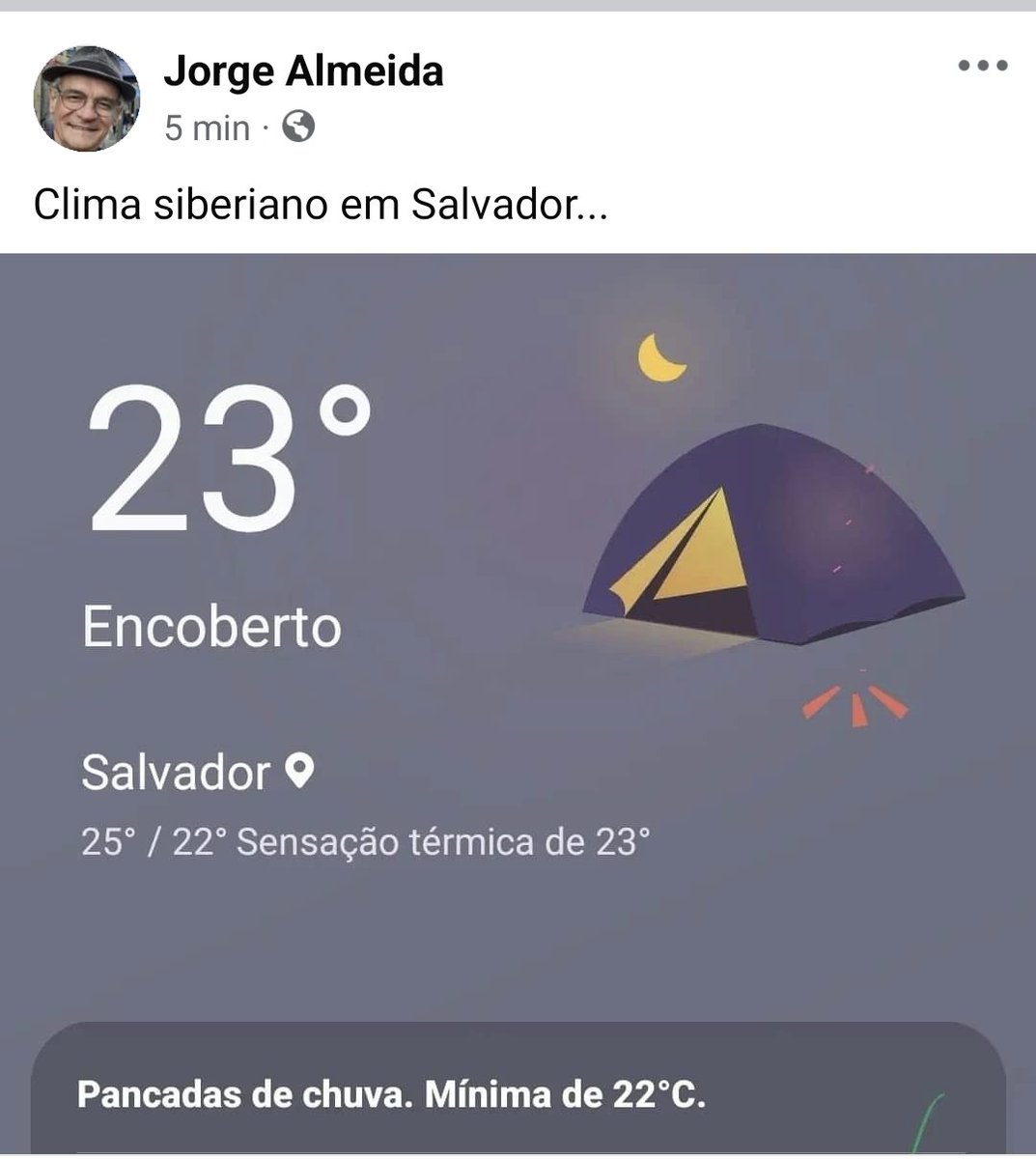 JorgeAlmei's tweet photo. Clima siberiano em Salvador... https://t.co/kpHIE9RRJ9