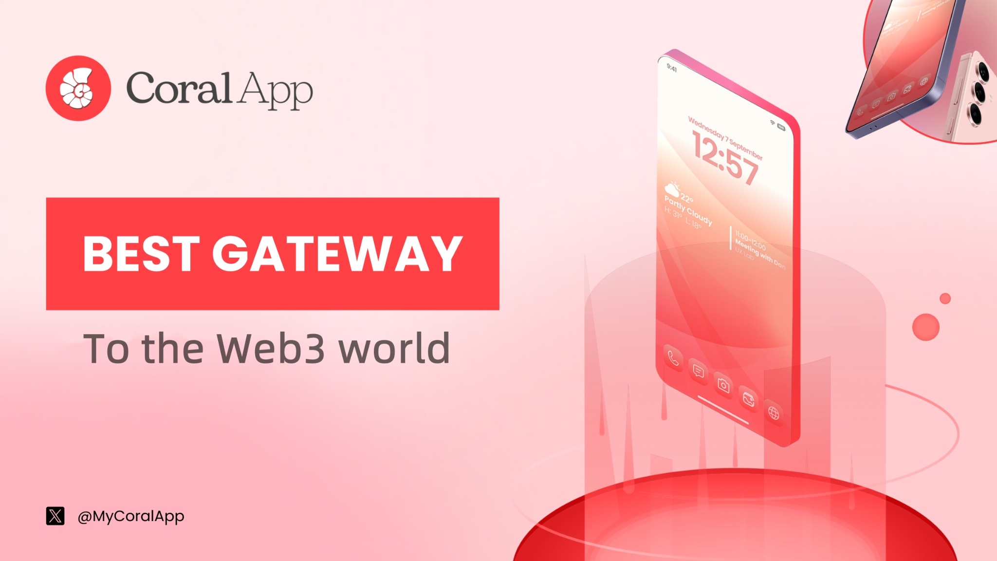 CoralApp on X 📲 CoralApp is your best gateway to the 3 world