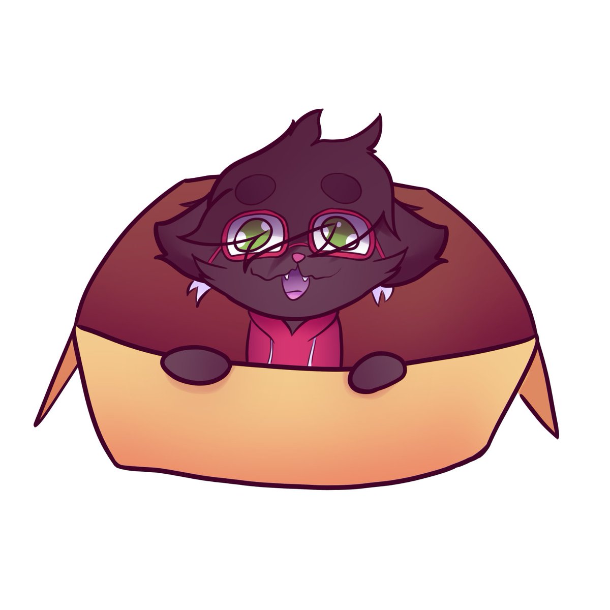 GarasuNF's tweet photo. @_Azzty in a box. https://t.co/tn98GVjCr5