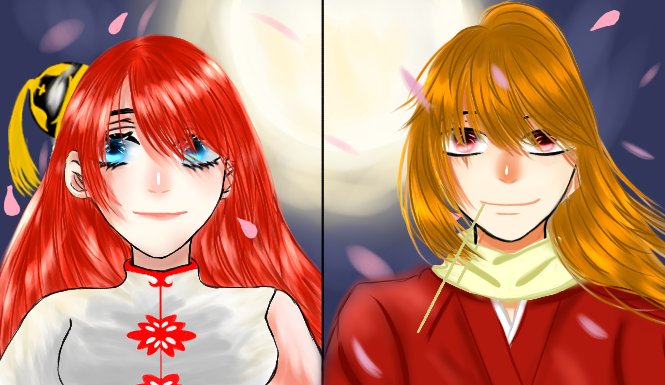I draw my favorite couple❤️🥲
#銀魂 #okikagu
