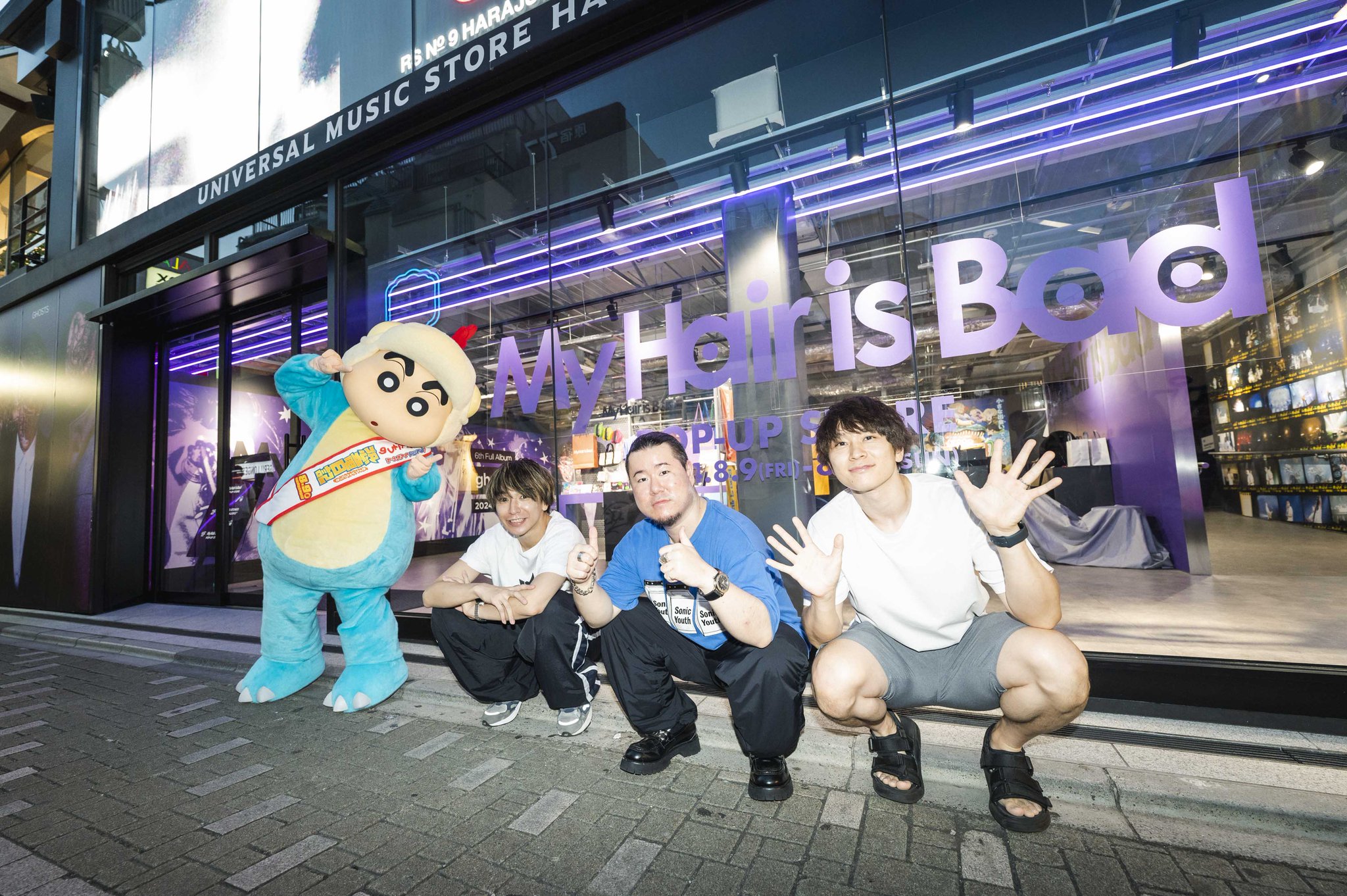 My Hair is Bad しんちゃんコラボグッズ マイヘア My Hair is Bad しんちゃん コラボ