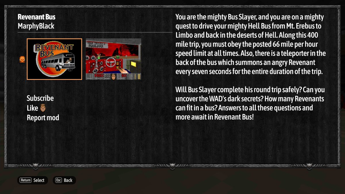 VinciusMedeiro6's tweet image. The best Doom mod is available on the new Doom release mod browser