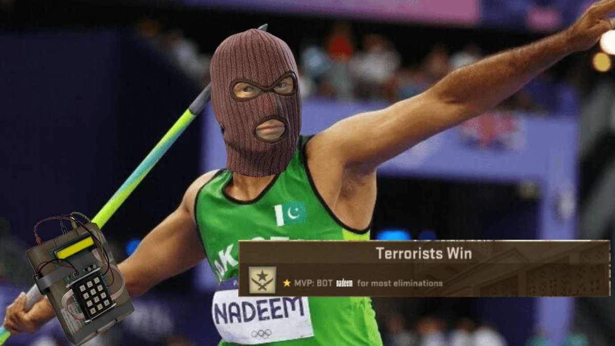 #NeerajChopra unlucky 
Terrorists win