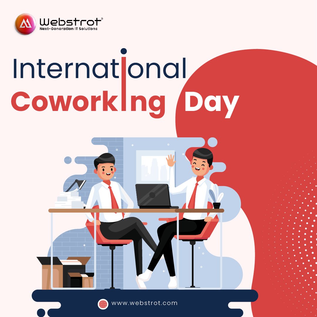 Happy International Coworking Day! 🎉🌟

#CoworkingDay #InternationalCoworkingDay #Coworking #webdesigning #webdevelopment #digitalmarketing #itcomapnydewas  #nextgenerationitsolutions  #webstrot