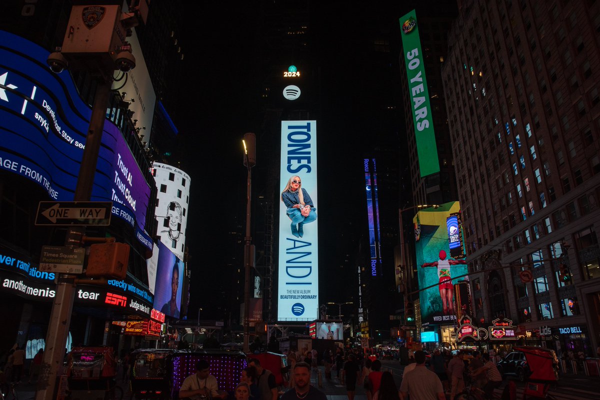 Thank you <a href="/Spotify/">Spotify</a> <a href="/SpotifyAU/">Spotify Australia</a> for supporting my new album Beautifully Ordinary. Listen now on Spotify tonesandi.lnk.to/beautifullyord…