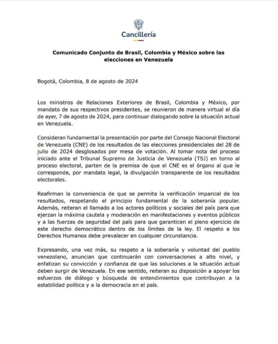 Felipeagroucv's tweet photo. @jaarreaza Escucha a petro , Lula y Obrador ....
.. https://t.co/DrP7SsEZa9