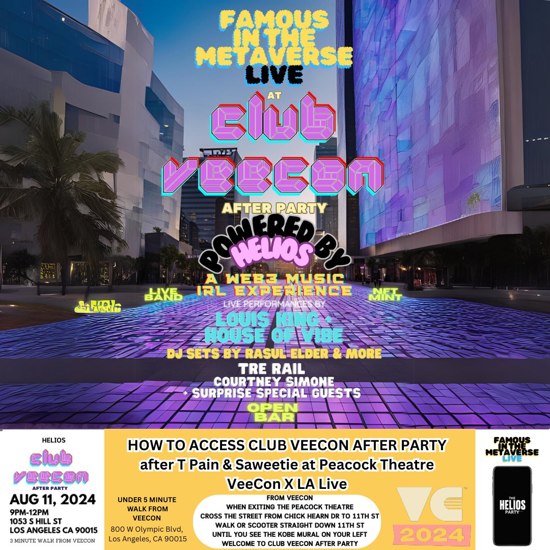 FIMCOIN's tweet photo. Featuring live performances by @LouiiKing @HOUSEOFVIBE @TheKnowbody  @legoat_crypto #Courtneysimone + More TBA 🔋 Powered by @HeliosParty https://t.co/XrdRZqxMsV