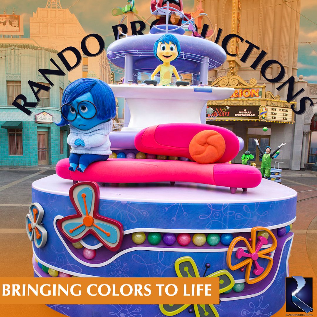 RandoProduction's tweet image. Bringing colors to life! 🌈✨

At Rando Productions, we’re all about adding a splash of color to the world. Our vibrant creations for 'Inside Out 2' are designed to captivate and inspire, transforming every scene into a vivid masterpiece.

#InsideOut2 #RandoProductions