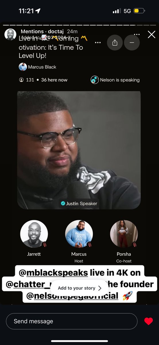 This was so cool today 🥳🚀

Have you downloaded Chatter yet?