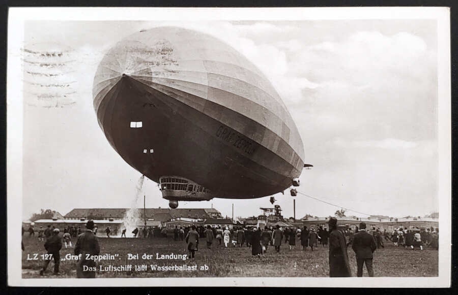 AllNations1949's tweet photo. Germany #370 27 May 1930 8pf Zeppelin Real Photo Postcard Lot 138 in our auction Saturday 10th August 2024 #GermanyPostcards #ZeppelinRPPC #Zeppelins
https://t.co/uR2zaTIV1L https://t.co/vNbGoNbeMO