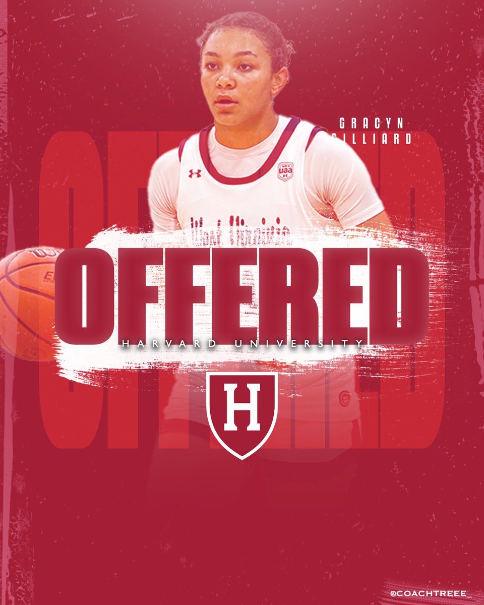 Gracyn Gilliard ‘26 (<a href="/GracynGilliard/">Gracyn Gilliard</a>) has picked up an offer from Harvard!

#WVThunderFam | ⚡️⚡️