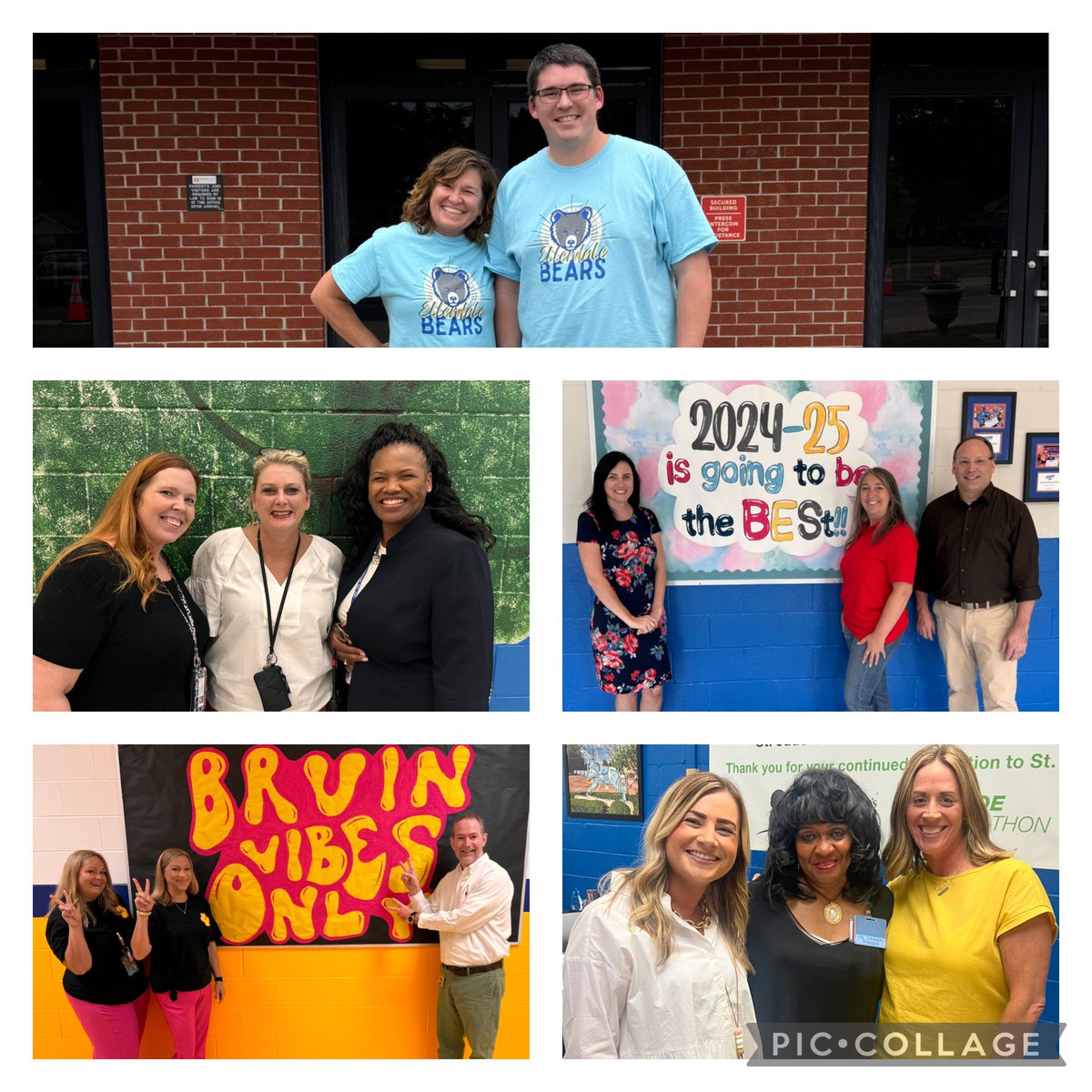 It was so great to be able to visit multiple schools on the first day. Everyone was excited to start a new school year. The energy was contagious. #NoPlaceIdRatherB