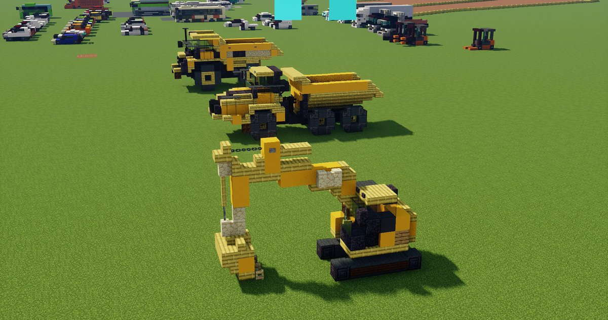 はたらくくるま #Minecraft #尾田市