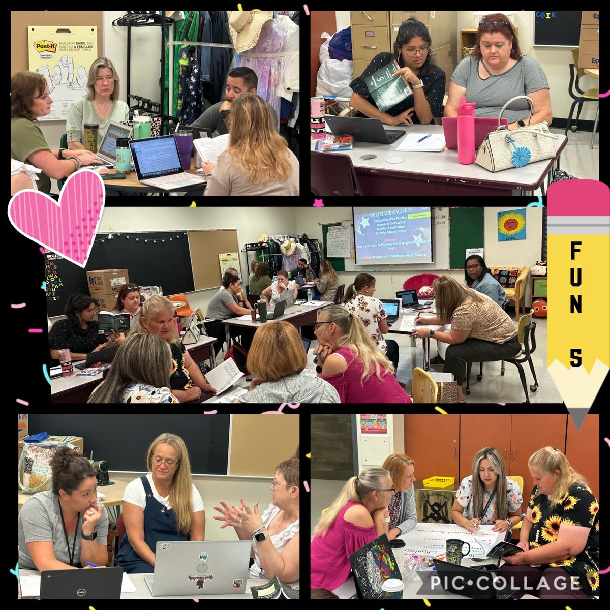 The discussions, collaboration, and creativity were on 🔥! Fundamental Five Experts taught, modeled, and played a theme song for each practice! Can’t wait to see the practices in action! What a win for our Matadors! <a href="/SeguinISD/">Seguin ISD</a> <a href="/SISD_Teach/">SISD Teaching and Learning</a>