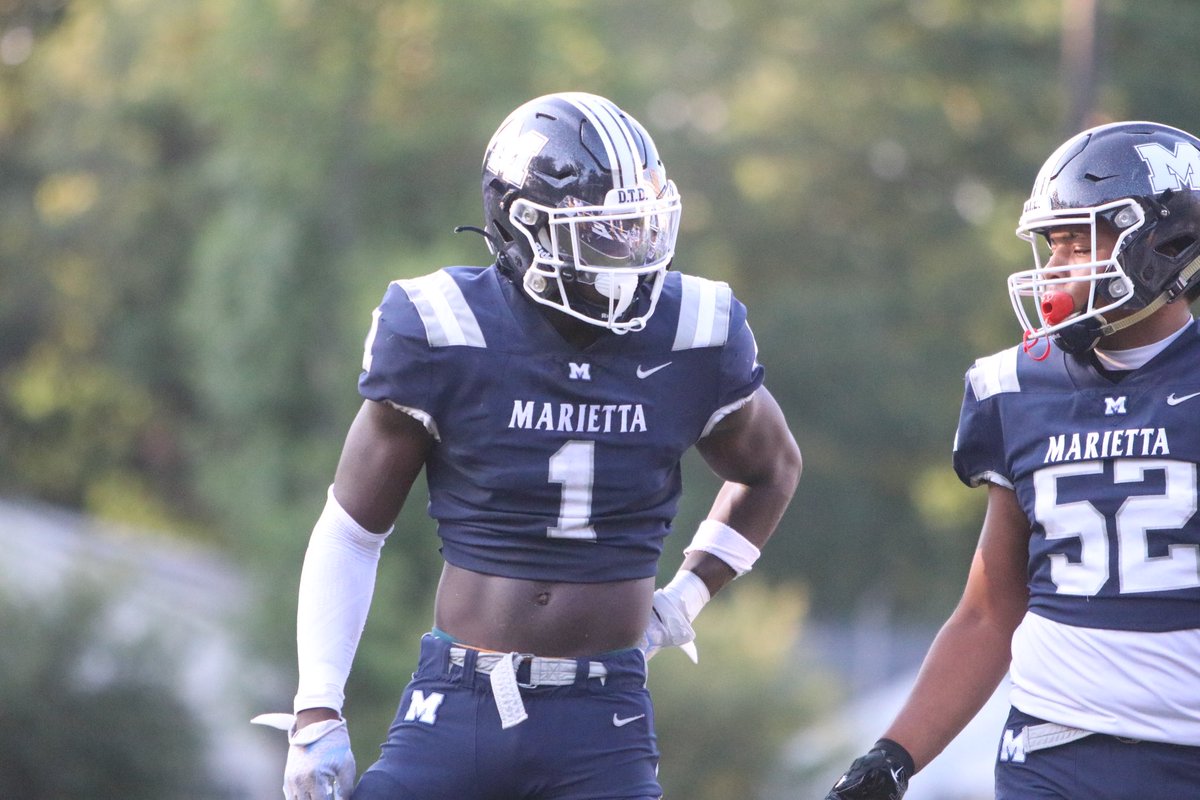 JeremyO_Johnson's tweet photo. Just dropped some of my thoughts after watching North Carolina LB commit Anthony Kruah. It’s apparent why Georgia is working to flip the Marietta star. Lots of upside still with one of the most versatile players in the Peach State. 

DawgWalk: https://t.co/udHxdyPr7f https://t.co/ndlffykZE5