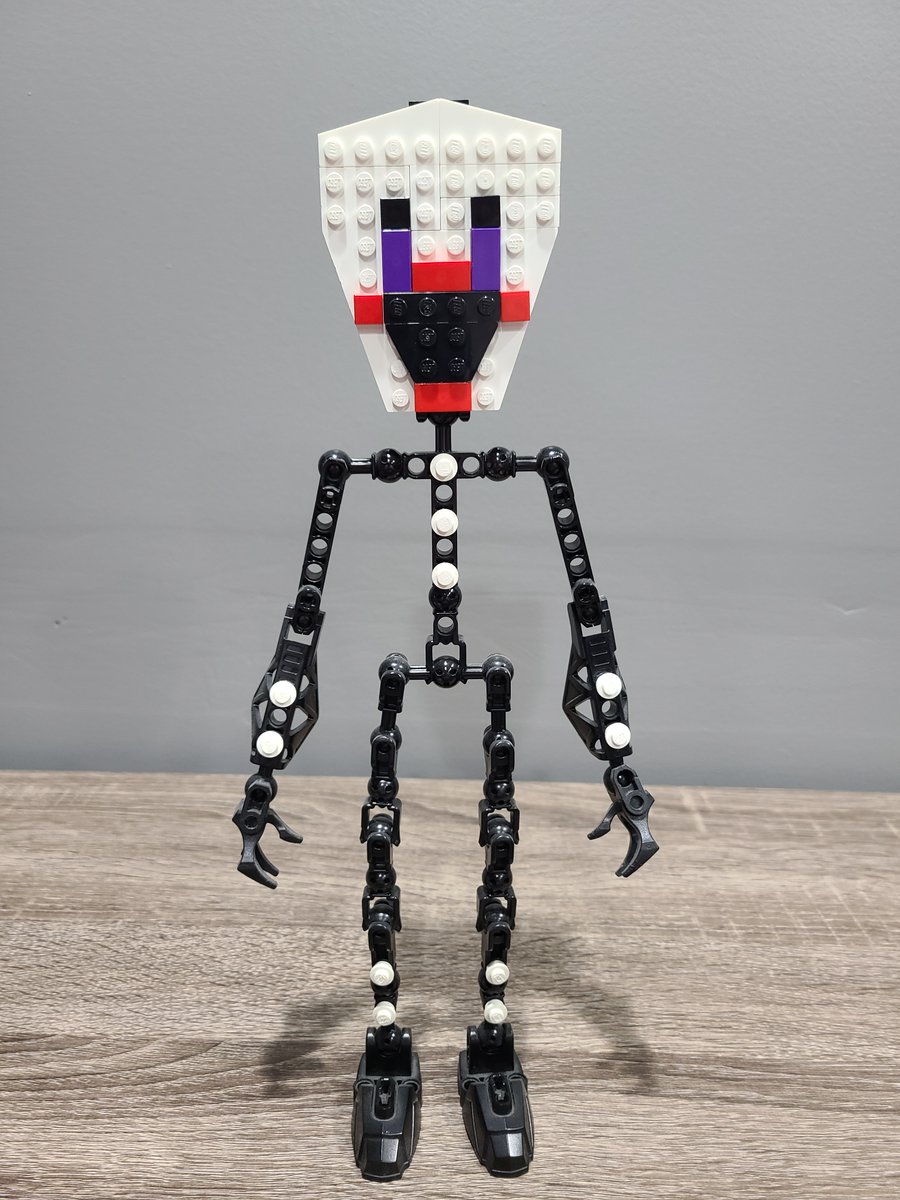 Freako_Boyo's tweet photo. A thread of my custom made Lego Five Nights at Freddy's models I have been making over the course of the lasts 10 years.
(Please do not repost with out crediting me)
#FNAF10thAnniversary #FNAF 
Model 001: Puppet
Model 002: Foxy
Model 003: Mangle
Model 004: Withered Golden Freddy https://t.co/TRnlCQLMNe