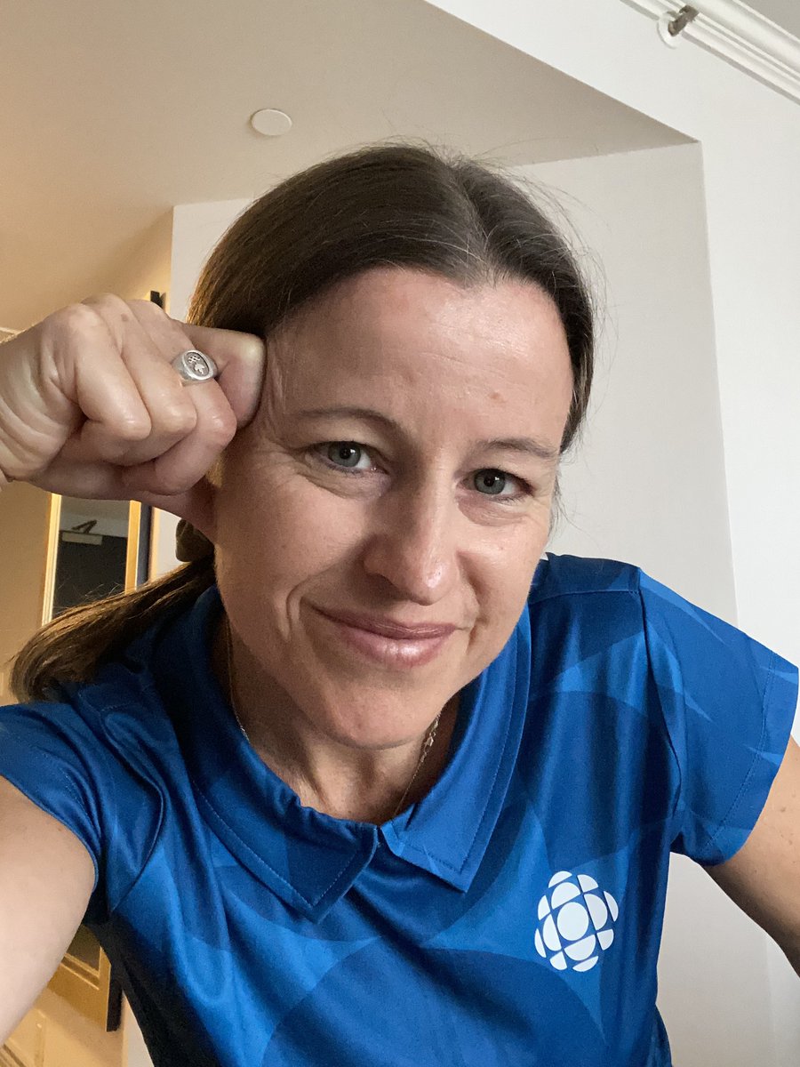 Ready for my second @cbcolympics broadcast, with <a href="/BrendaCBCSports/">Brenda Irving</a> &amp; 
<a href="/tasha_wodak/">Natasha Wodak</a> 2:00 am EST 🇨🇦
Aug 10 <a href="/CamLevins/">Cam Levins</a> <a href="/ThePapaLinks/">Rory Linkletter, OLY</a> 
Aug 11 <a href="/MalindiElmore/">Malindi Elmore 🥑 (she/her)</a> 
💙🖤❤️💛💚
<a href="/cbcsports/">CBC Sports</a> 
<a href="/cbcgem/">CBC Gem</a> 
<a href="/AthleticsCanada/">Athletics Canada</a> 
<a href="/TeamCanada/">Team Canada</a> 
#Paris2024 
#OlympicGames 
#TeamCanada