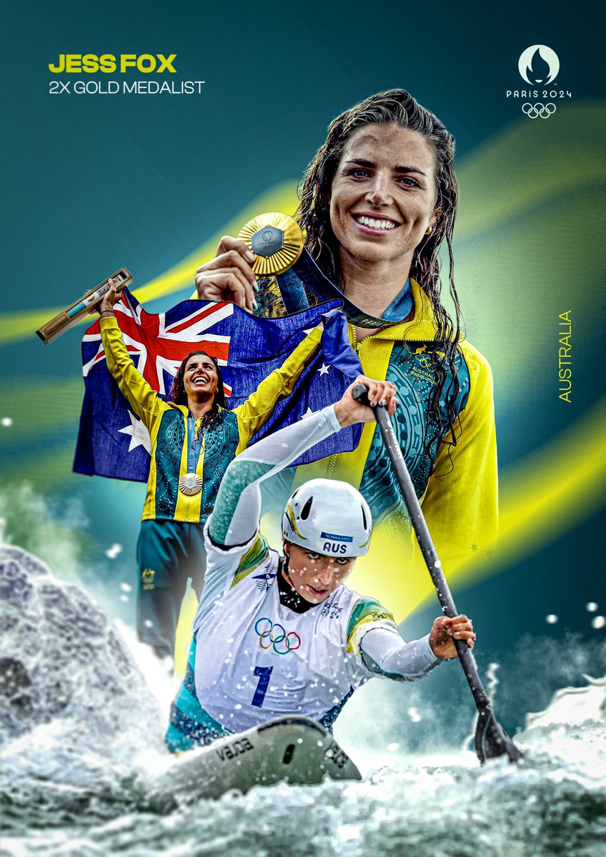 [Jess Fox]
2x Gold Medalist