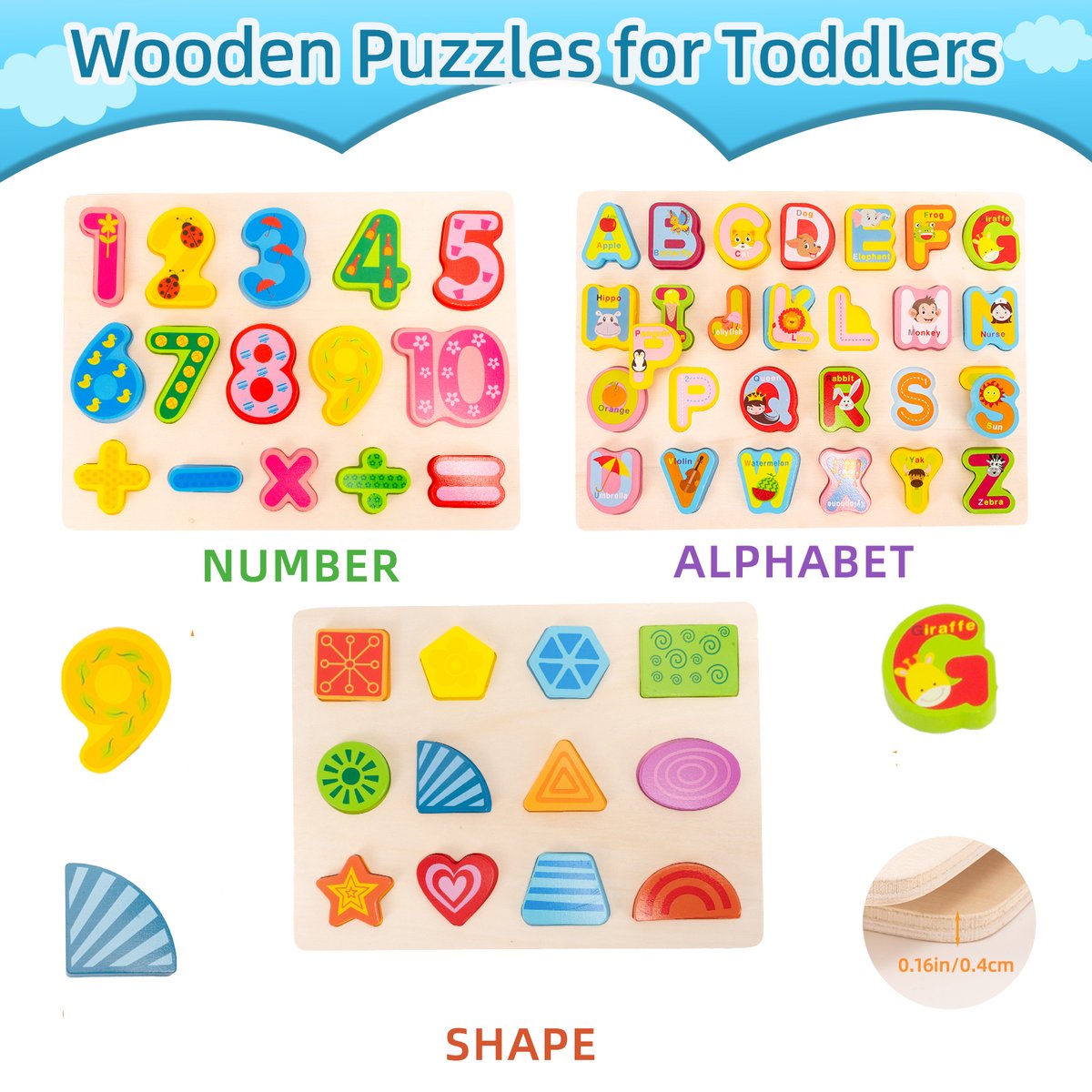 XJYQJD_TOY's tweet photo. 🧩 Our Wooden Puzzles are here to make early learning fun, easy, and super engaging! We get one alpahabet puzzle, one number puzzle and one shape puzzle for this puzzle set! 😍 Perfect for learning Letters, Numbers, Shapes &amp; Colors. 🔠🔢🔣

Ready to get one? 👀 https://t.co/yBQaRfTLgS