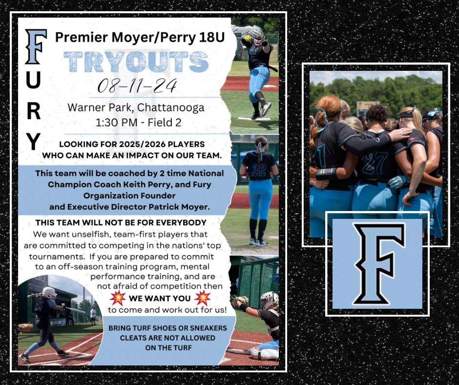 Tryouts this Sunday!