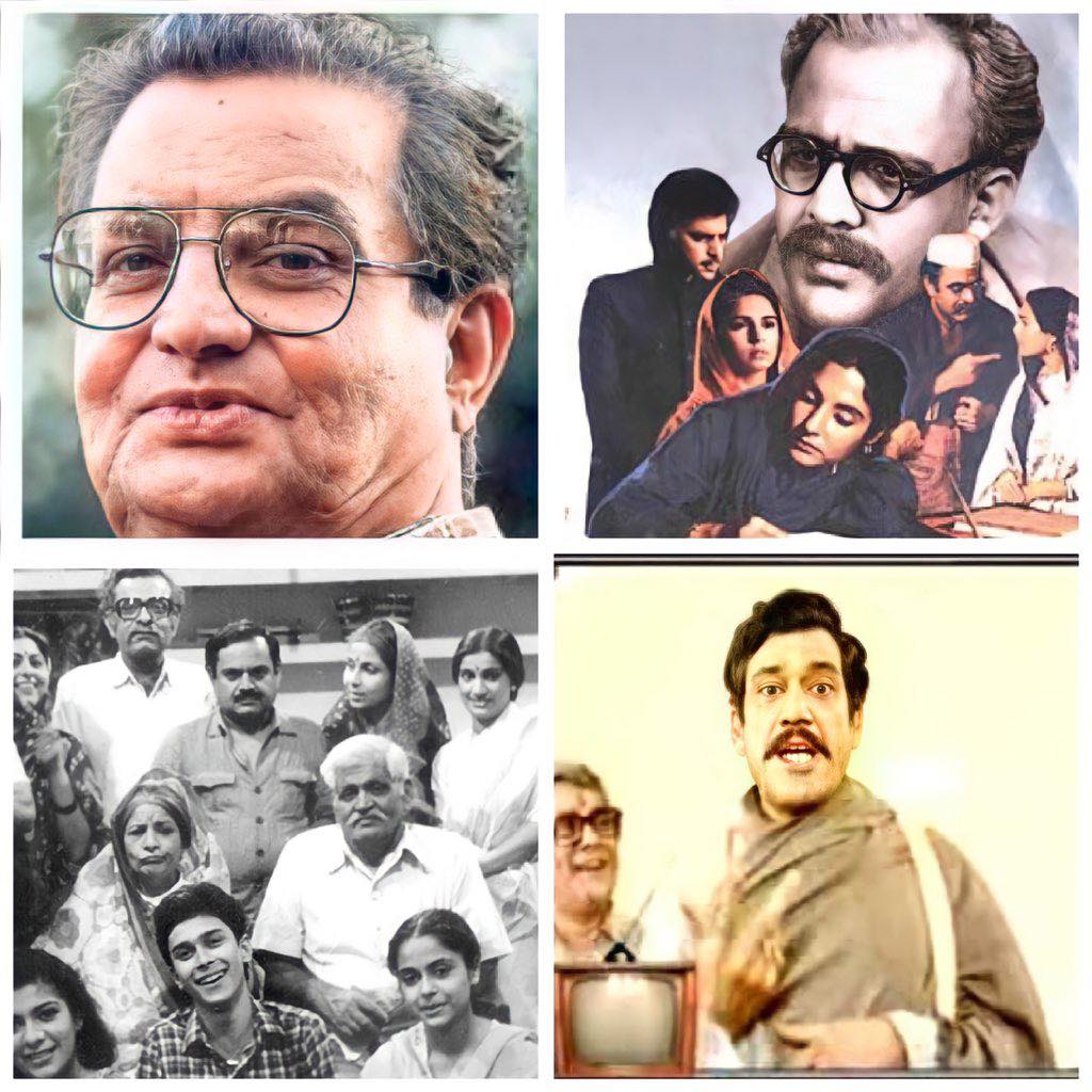 Bollywoodirect's tweet image. Remembering Manohar Shyam Joshi—a celebrated writer, journalist, scriptwriter, and the father of Indian soap opera—on his birth anniversary (09/08).

He is best known as the writer of Indian television&apos;s first soap opera, #HumLog, as well as #Buniyaad and #KakajiKahin.

Which of…