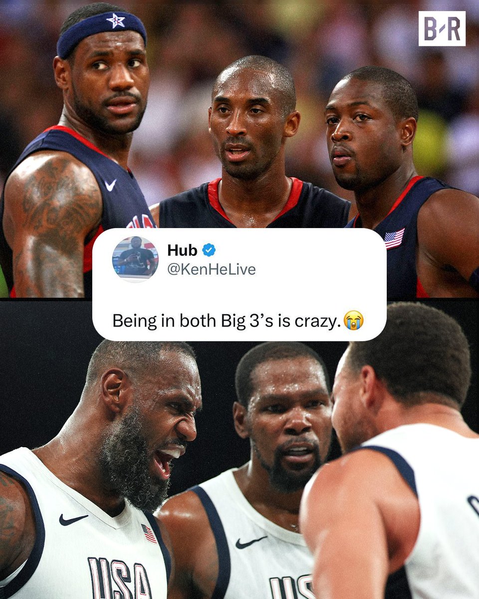 LeBron’s been part of two all-time generations 🔥🙌

(h/t: <a href="/KenHeLive/">Hub</a>)