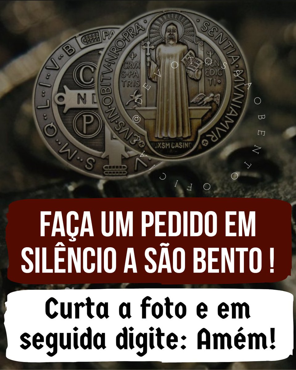 Devotos São Bento.oficial tweet media