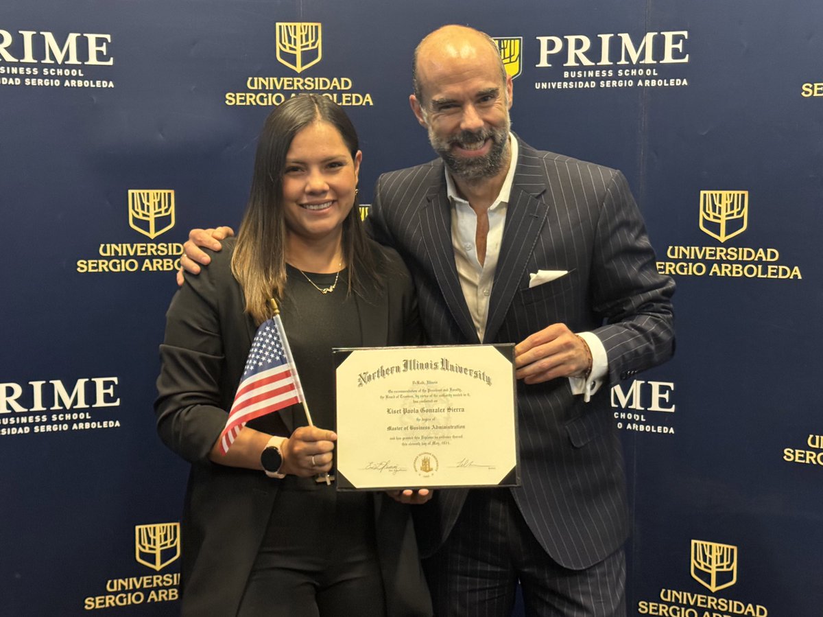¡Felicitaciones a nuestros graduandos de PRIME Business School! Su esfuerzo y dedicación han sido recompensados con el título de MBA de Northern Illinois University. Este logro es solo el comienzo de un camino lleno de éxitos y nuevas oportunidades. 🎓💙