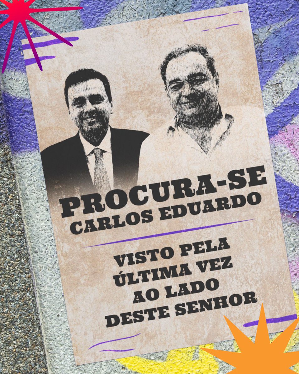 Carlos Eduardo Alves fugiu do debate primeiro debate entre os candidatos à Prefeito de Natal. Foi visto pela última vez ao lado deste senhor. Alguém conhece? Para o bem dos natalenses, espero que estes senhores se mantenham bem longe da nossa cidade.