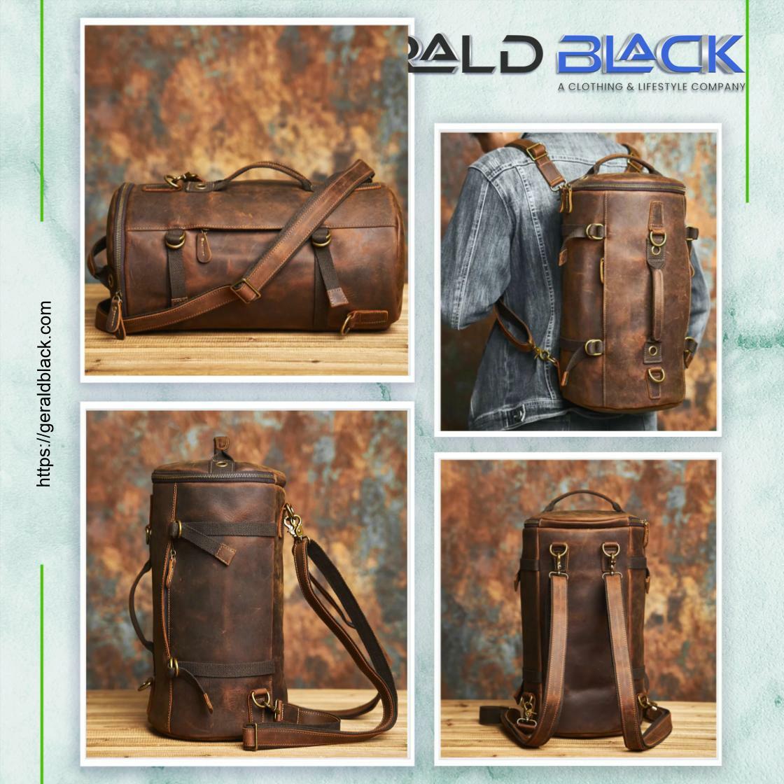 gerald_black1's tweet image. Men's Vintage Cylindrical Genuine Leather Multifunctional Crossbody Backpack! Buy here geraldblack.com/products/genui…
#backpackshop #menbackpack