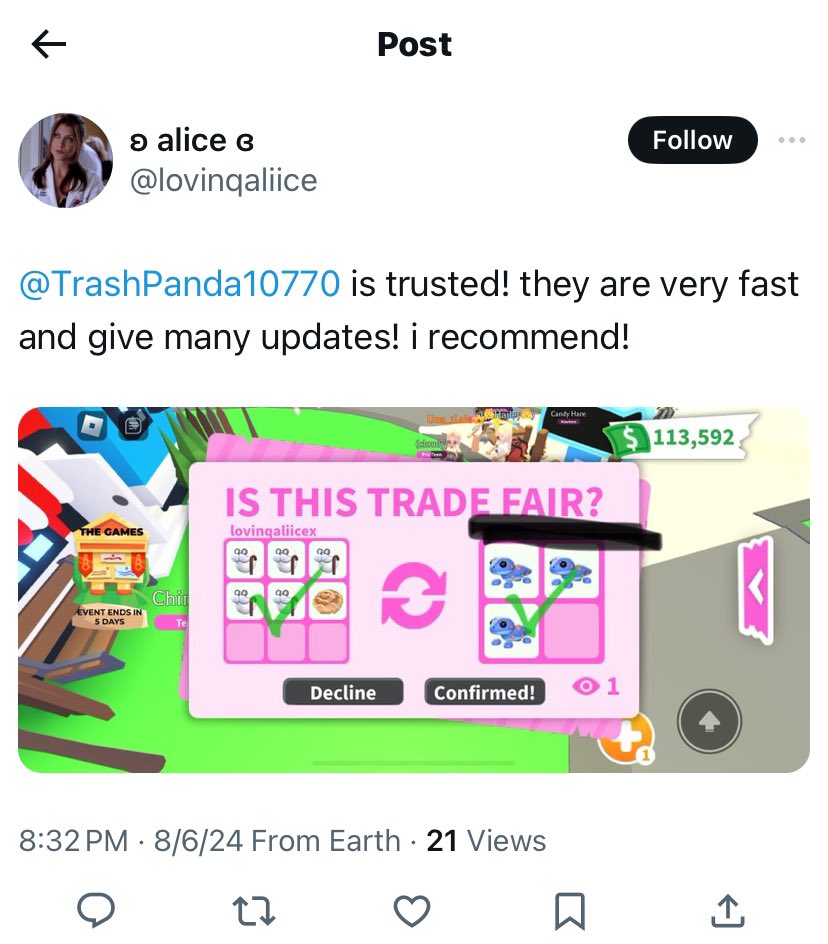 TrashPanda10 tweet media