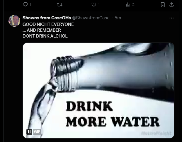 timfromCase's tweet image. Drink Mr Al Chol