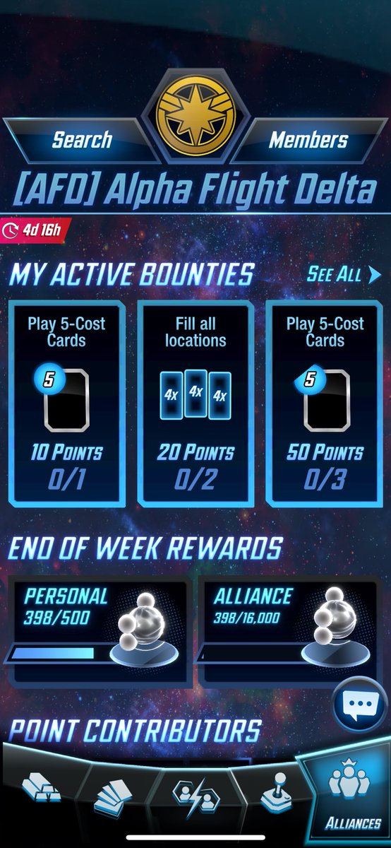 makeshift95's tweet image. Join my alliance “Alpha Flight Delta” today on Marvel SNAP 😁👍🏻 

#MarvelSnap #JoinAlliance #MarvelSnapAlliance