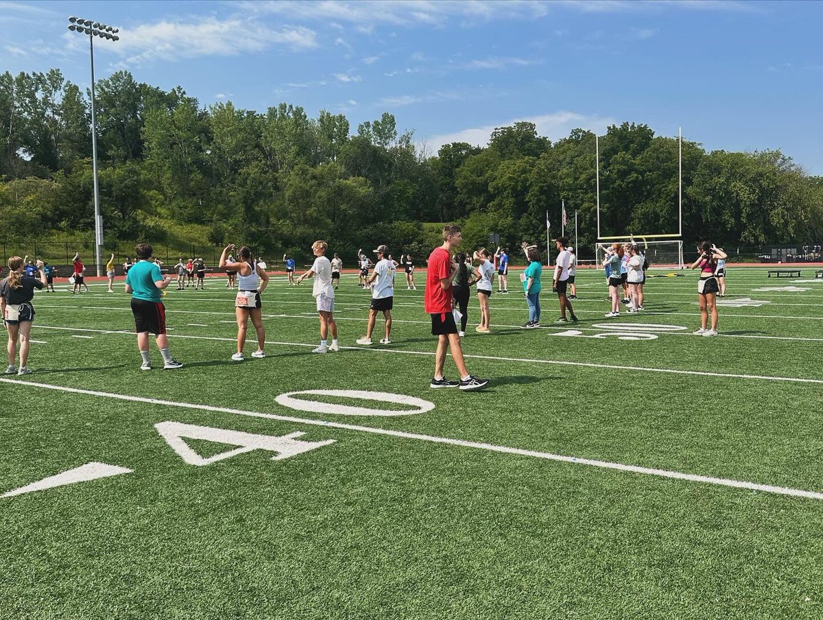 Here is just a glimpse of all the hard work going on this week at Band camp. Come out and see us at the sweet corn parade this Saturday!