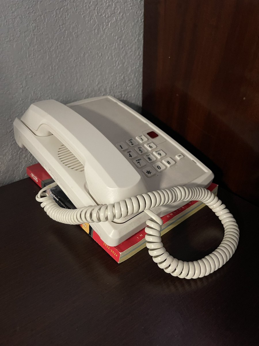 ericjammer's tweet photo. So I am heading to Arizona for work and in Ruidoso, NM for the night and there is an actual phone book in my room. I have not seen one of these in years… I mean, it’s a phone book; they do have Google in New Mexico right…?!? 🤷🏾‍♂️👀🤷🏾‍♂️ #baffled #heavyhaul https://t.co/2dT8887Ogm