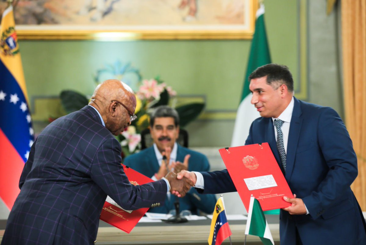 Acuerdos de gas fortalecen la cooperación Venezuela y Nigeria radiomiraflores.net.ve/acuerdos-de-ga…

#PuebloSonrienteYEnPaz #8Ago