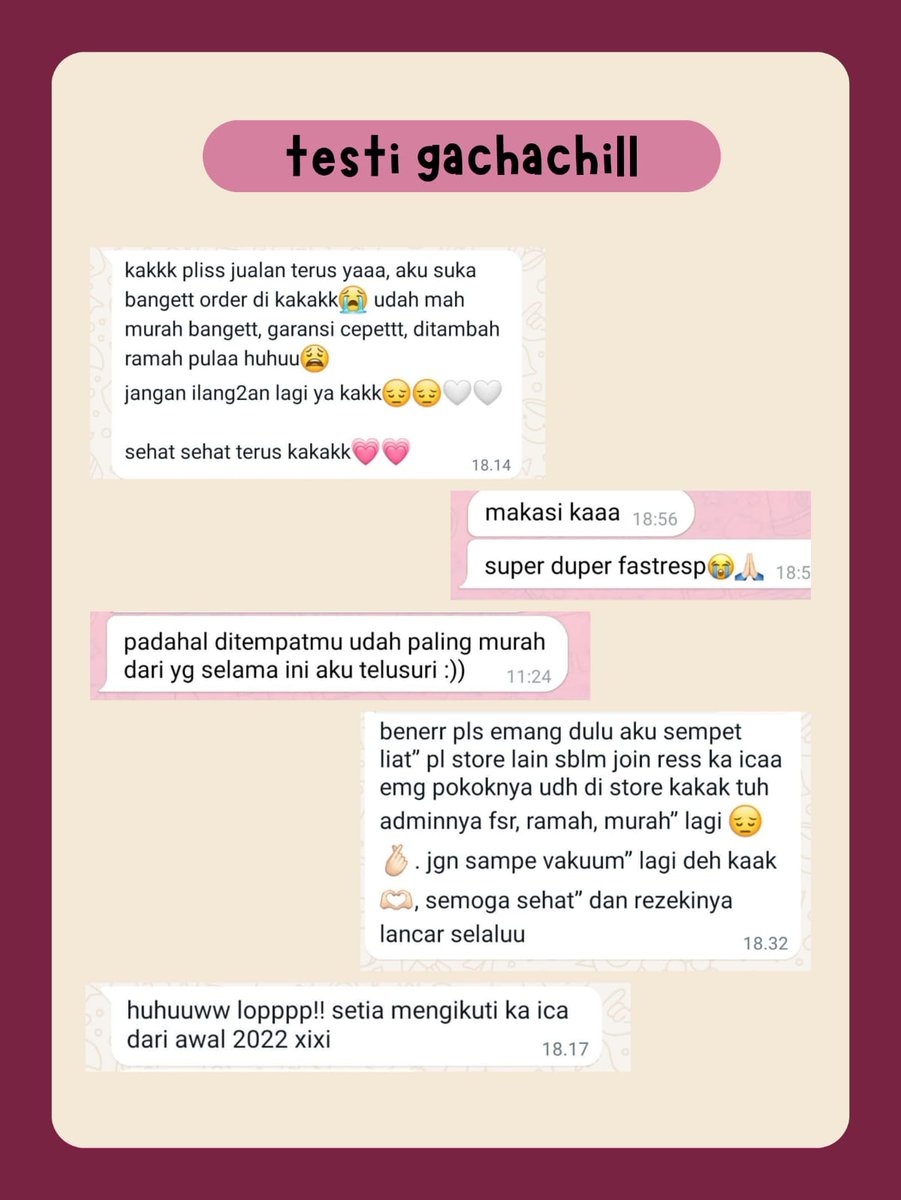 phonitc's tweet image. FH @bintangjatuyh lagi open reseller! Pasti fast respon &amp;amp; fīxīng loh💯

☎️ wa.me/6282128325878

( one hundred twenty three. #zonauang )
t. opress open ress