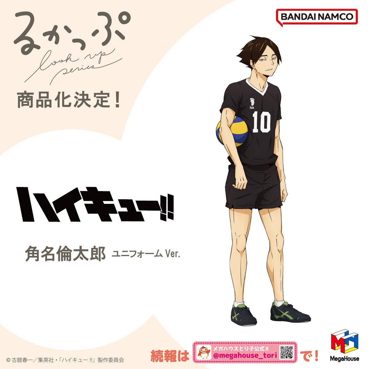 MEGAKAWAII】 ◤商品化決定◢ #るかっぷ #ハイキュー!! ユニフォーム