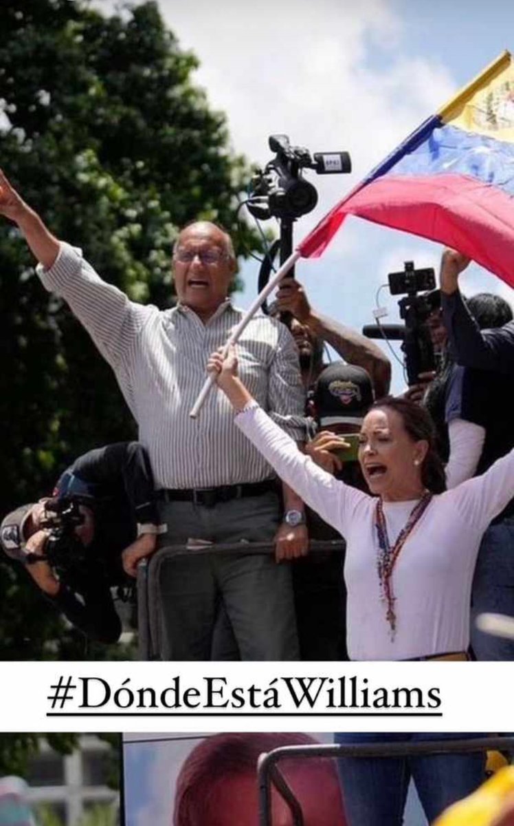 GabiurrutiaP94's tweet photo. El ejercicio de la política NO puede ser condenado como un delito cuando se piensa distinto.

Exigimos saber ¿#DondeEstaWilliams? https://t.co/0aXfMOB7z4