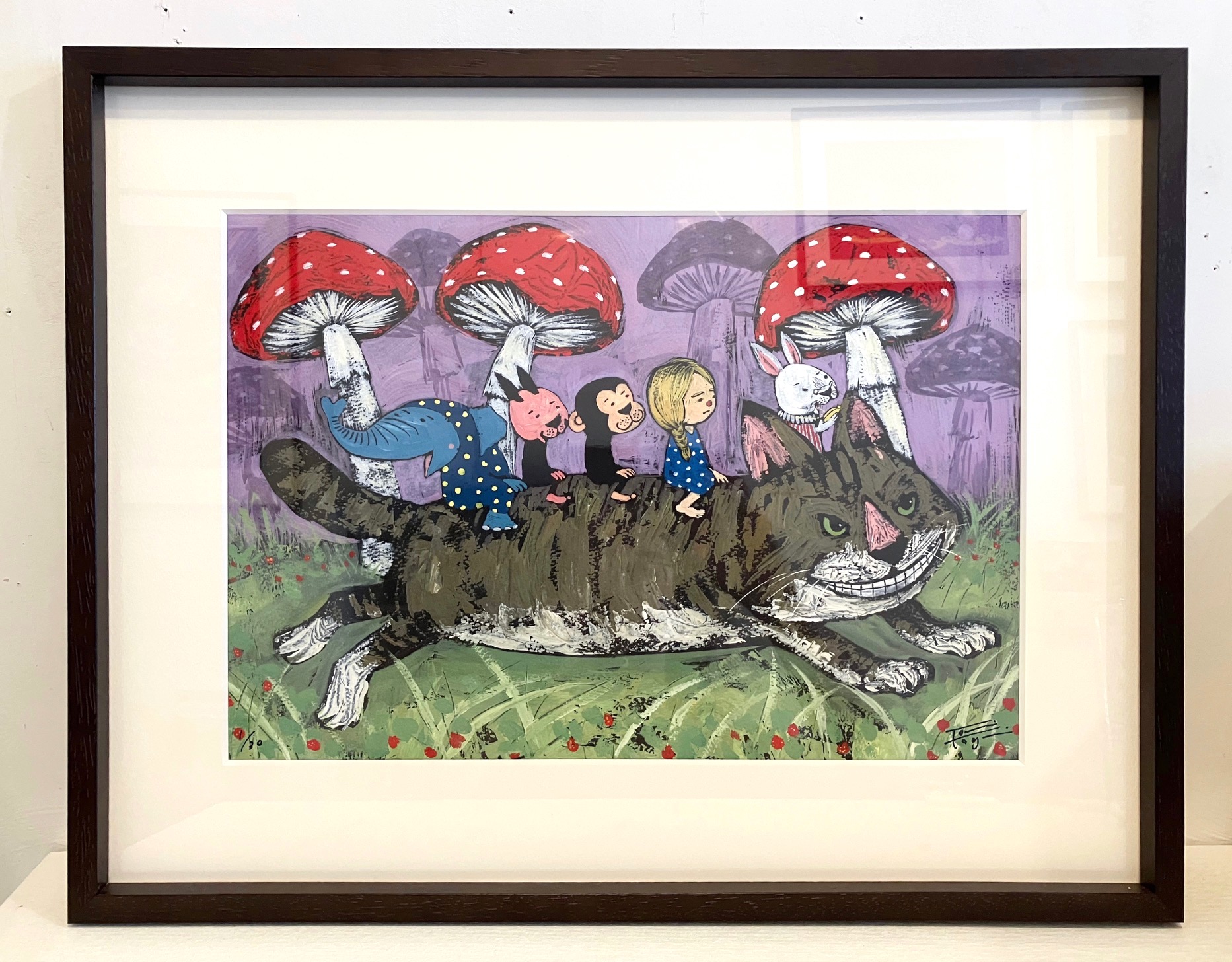 谷口智則 絵画 (版画/キャンバスジクレー) A new beginning