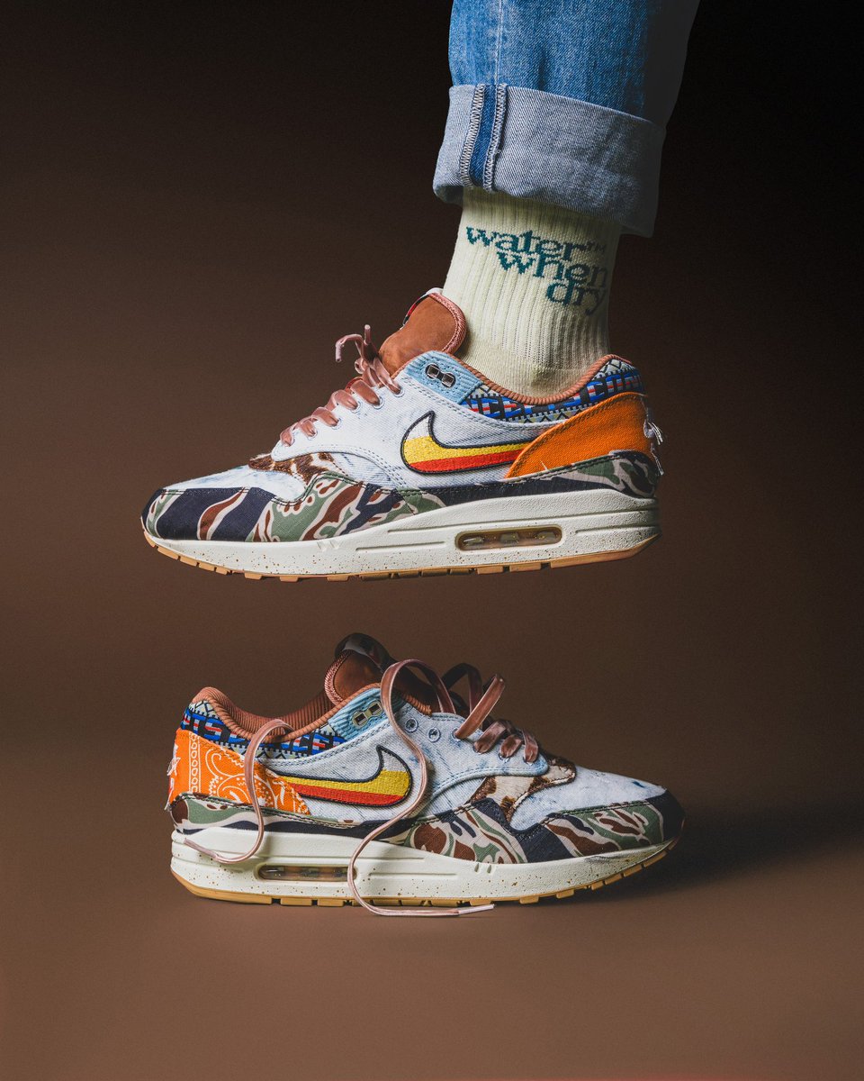 ad__sneaks's tweet photo. Still one of the best Air Max collabs in recent memory. 

Concepts x Nike Air Max 1 ‘Heavy’ https://t.co/m8oQ1S1FLL