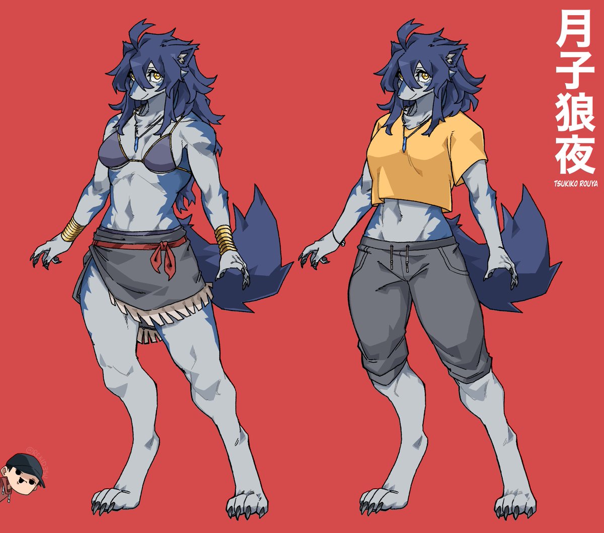 月子狼夜(Tsukiko Rouya) (check alt/description for what changed)