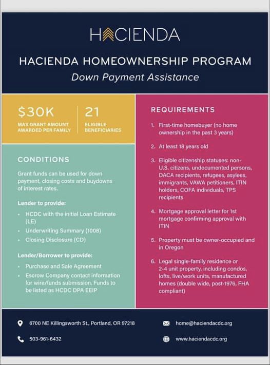 oregoncitizen_'s tweet image. What do you think Oregon friends? Should non citizens and undocumented citizens be given $30,000 for down payments to buy a home here in the state of Oregon? Check out the requirements! ⬇️
