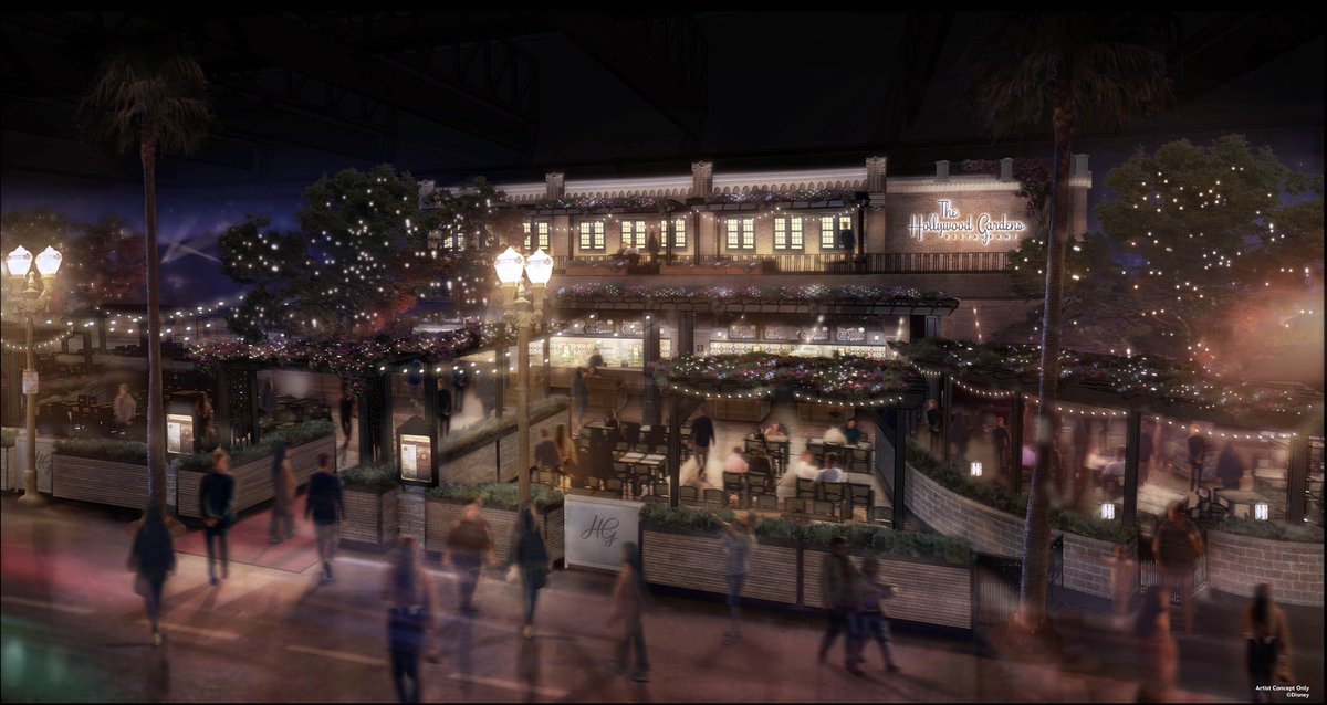 Jolber's tweet photo. Let’s get this D23 weekend started with another sneak peek at ‘World Premiere’. If I don’t see you at the Anaheim Convention Center this weekend, I hope to join you for a moonlit meal next year at The Hollywood Gardens Restaurant! https://t.co/YGIjs0HB5D